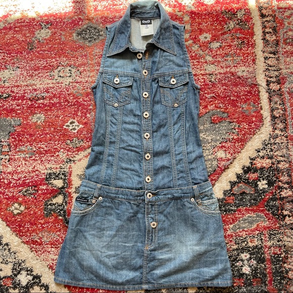 Dolce & Gabbana Dresses & Skirts - Vintage d&g denim dress